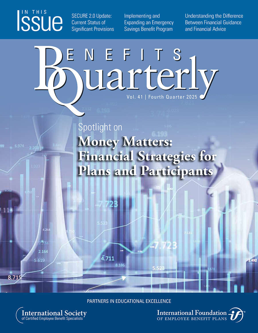 Benefits Quarterly cover Q4 2025